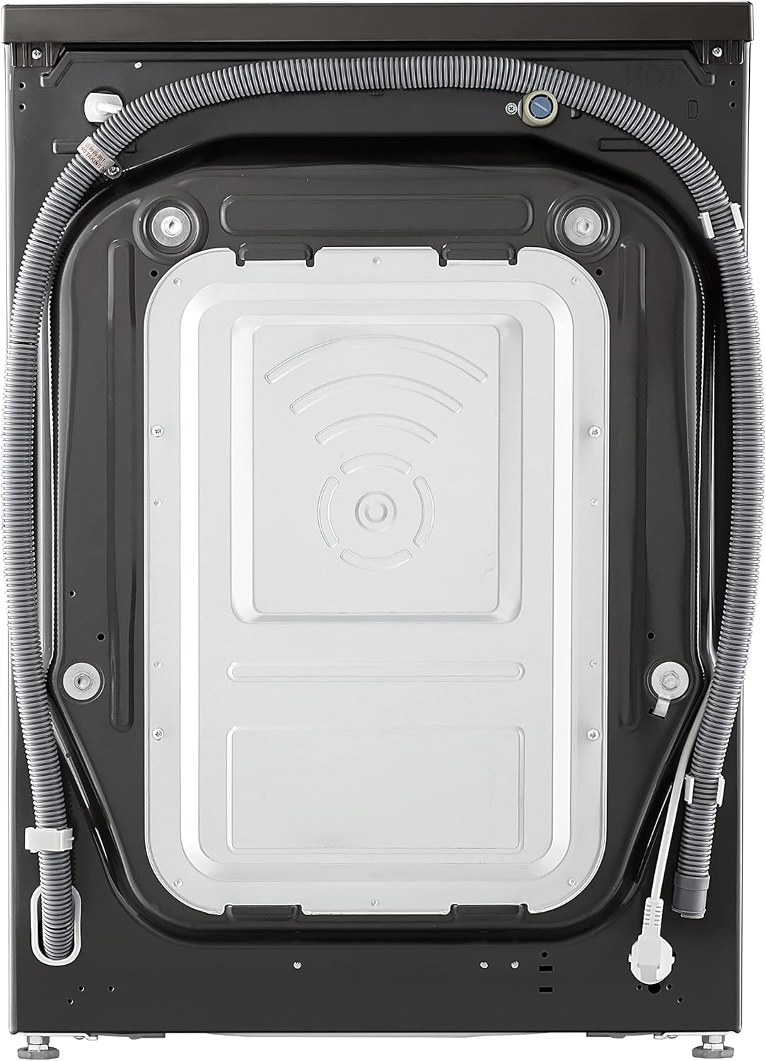 LG F4WV7080, Klasse A, Frontlader-Waschmaschine 8 kg, 1400 U/Min, AI Direct Drive, Wi-Fi, Tiefenreinigung mit Dampf, Groe Kapazitt, TRIPLE A, Außentür aus Sicherheitsglas, 62 x 60 x 85 cm Wei