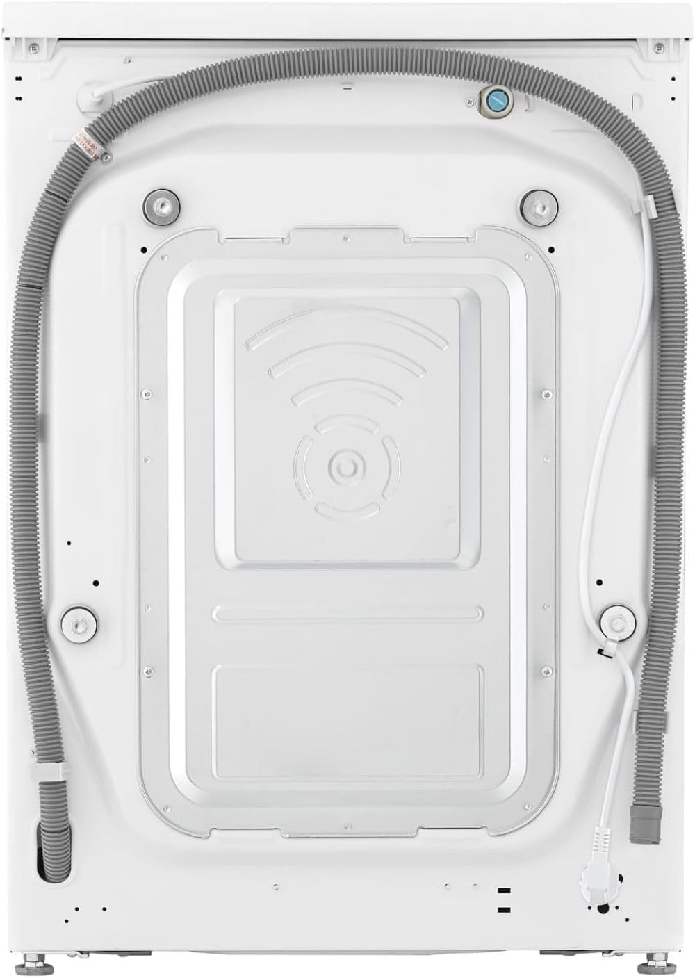LG F4WV7080, Klasse A, Frontlader-Waschmaschine 8 kg, 1400 U/Min, AI Direct Drive, Wi-Fi, Tiefenreinigung mit Dampf, Groe Kapazitt, TRIPLE A, Außentür aus Sicherheitsglas, 62 x 60 x 85 cm Wei
