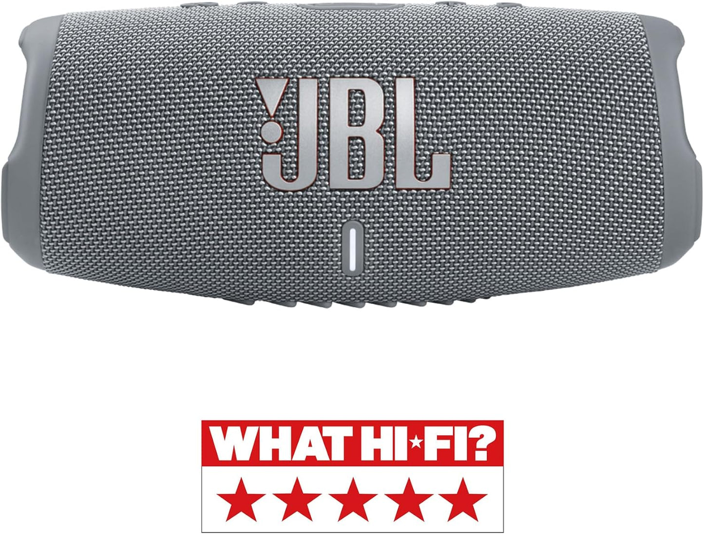 JBL Charge 5 Bluetooth-Lautsprecher in Schwarz – Wasserfeste, portable Boombox mit integrierter Powerbank – Eine Akku-Ladung für bis zu 20 Stunden kabellosen Musikgenuss