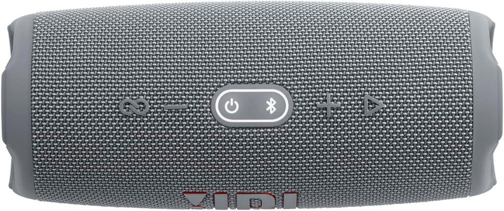 JBL Charge 5 Bluetooth-Lautsprecher in Schwarz – Wasserfeste, portable Boombox mit integrierter Powerbank – Eine Akku-Ladung für bis zu 20 Stunden kabellosen Musikgenuss