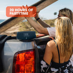 JBL Charge 5 Bluetooth-Lautsprecher in Schwarz – Wasserfeste, portable Boombox mit integrierter Powerbank – Eine Akku-Ladung für bis zu 20 Stunden kabellosen Musikgenuss