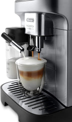 De'Longhi Magnifica Evo ECAM 292.81.B Kaffeevollautomat mit LatteCrema Milchsystem, 7 Direktwahltasten für Cappuccino, Espresso und weitere Kaffeespezialitäten, 2-Tassen-Funktion, Schwarz