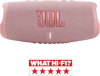 JBL Charge 5 Bluetooth-Lautsprecher in Schwarz – Wasserfeste, portable Boombox mit integrierter Powerbank – Eine Akku-Ladung für bis zu 20 Stunden kabellosen Musikgenuss